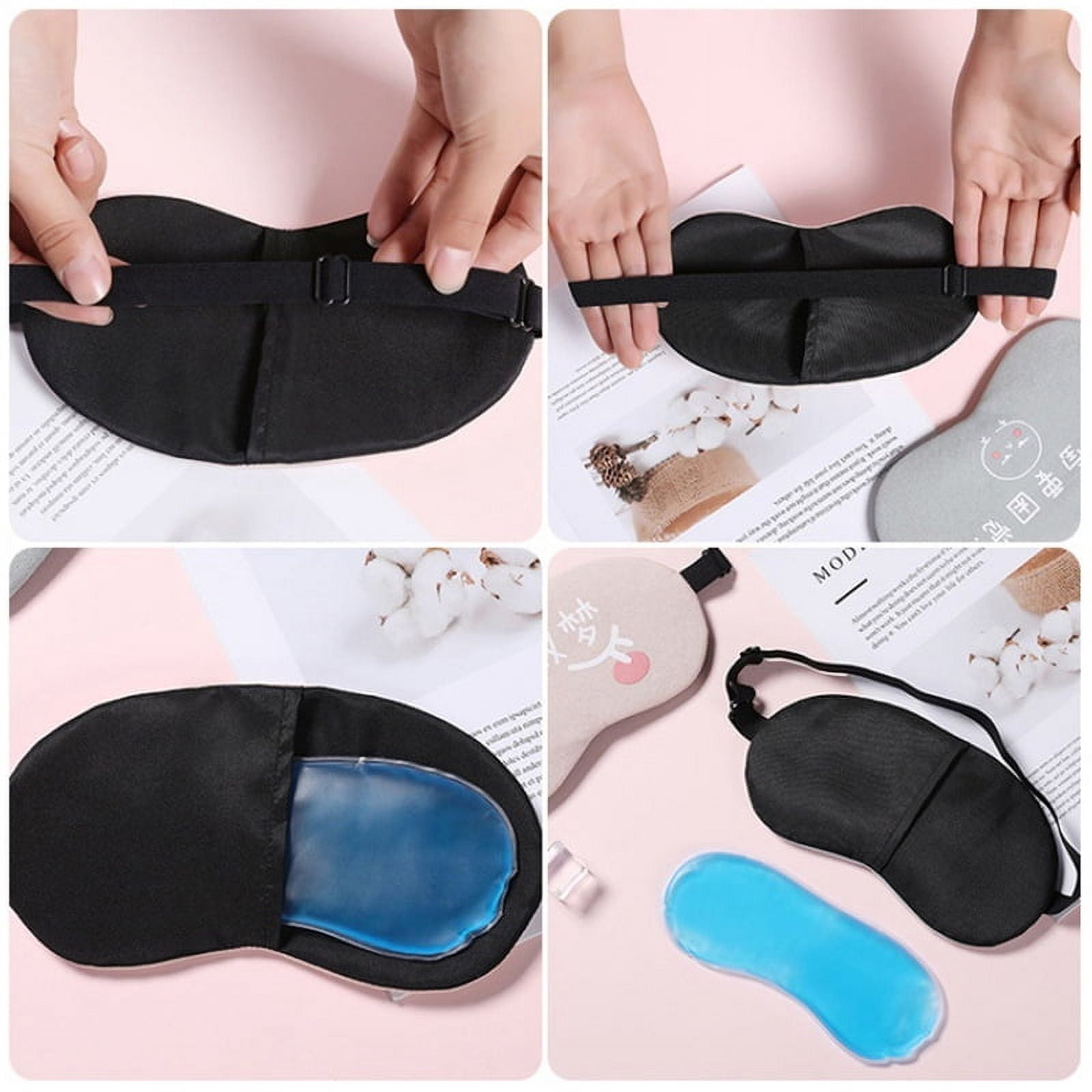 Funny Cartoon Eye Cover Sleeping Mask Creative Eyepatch Sleep Mask Travel Relax Eye Band Sleeping Aid Kids Blindfold