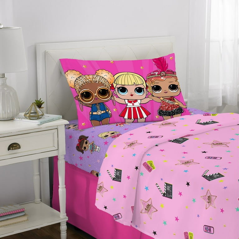 LOL Surprise Kids Twin Sheet Set MGA Walmart