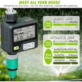 thumbnail image 4 of Automatic Garden Watering Timer Rain Sensor Sprinkler Timer Irrigation System Controller 6 Independent Programs, 4 of 5
