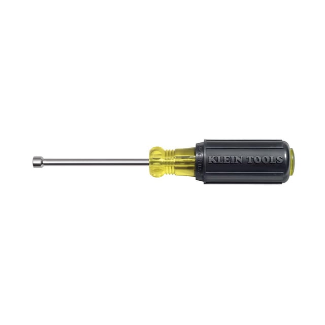 Destornillador de tuercas Klein Tools 630-3/16M con punta magnética de 3 mm