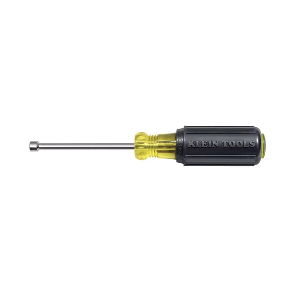 Destornillador de tuercas Klein Tools 630-3/16M con punta magnética de 3 mm