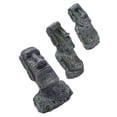 thumbnail image 2 of 3 unids acuario Moai estatuas Isla de Pascua Ornamentos de cabeza de piedra Tanque de pescado Decoración de jardinería, 2 of 6