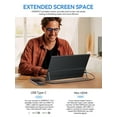 thumbnail image 2 of UPERFECT Monitor Portátil de 15.6" para Hogar y Oficina, 1080P FHD USB-C HDMI, con Altavoces, 2 of 8
