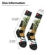 thumbnail image 2 of Fotbe Pineapple With Black Glasses Calcetas Divertidas Estampadas para Hombre y Mujer, Calcetas de Algodón hasta la Rodilla para Caminar, Correr, Enfermería y Embarazo, 2 of 6
