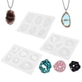 thumbnail image 4 of Earrings Silicone Mold Irregular DIY Jewelry Epoxy Mold Necklace Resin Mold, 4 of 10