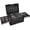 Black with Sliding Tray, variant on Black Barber Accessories Case Professional Tool Organizer for Clippers and Supplies