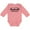 Mauve, variant on Inktastic From Nashville, Tennessee- State Capital Distressed Text Boys or Girls Long Sleeve Baby Bodysuit