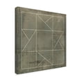 thumbnail image 2 of Trademark Fine Art 'Geometric Blueprint II' Canvas Art by Vision Studio, 2 of 4