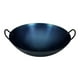 thumbnail image 1 of Sartén de hierro para wok, sartén para saltear, ligera, redonda, práctica, multifuncional, para freír, cocinar , guisar en wok 50 centímetros, 1 of 8