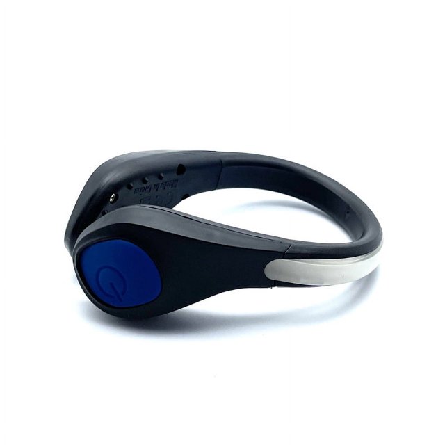 Luces LED de 2 piezas con clip para zapatos, equipo de seguridad para correr de noche, lámpara útil para corredores, trotadores, motociclistas y caminantes (azul)