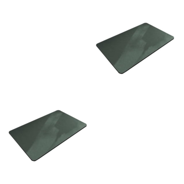Youkk non-slid Rubber Bath Mat Soft Texture No Dirt Hiding Strong Grip Bath Rug-Rubber No Displacement GFT1101 40*60cm 2Set