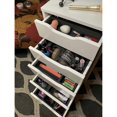 thumbnail image 1 of LMHF Drawer Makeup Organizers Compatible with IKEA Alex and Hundreds of Other Drawers 5 Piece Complete Black Foam Insert Set Lipstick Compacts Nail Polish 11.5 X 14.5 Inches, 1 of 5