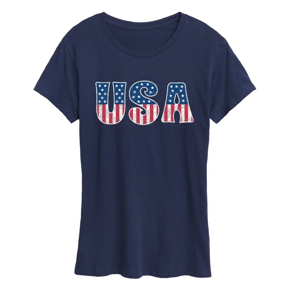 Instant Message - USA - Women's Short Sleeve Graphic T-Shirt