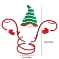 thumbnail image 4 of Cristal Para Botella De Vino Para Decoración De Fiesta De Navidad, Adornos De Hierro, Decoración De Escritorio Para El Hogar, Estante De Exhibición De Copa, Decoración Scienceny HA041416-03, 4 of 6