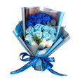 thumbnail image 4 of Ramo de flores, rosa de jabón, flores artificiales sin desteñir para el Día de San Valentín para el día de la madre, aniversario, accesorios de Azul, 4 of 10