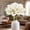 WH2, variant on Artificial Calla LilyWhite Real Flowers For Wedding Bouquet Bride Bridal Shower Spring Home Kitchen Table Decor Lilies For Centerpieces Decorations