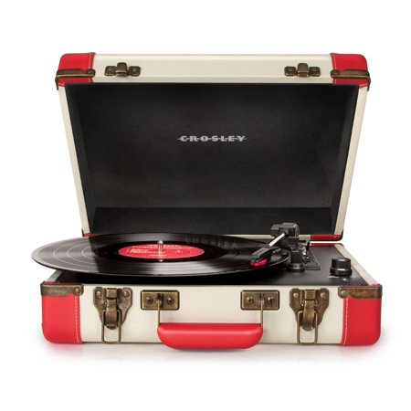 UPC 710244211079 product image for Crosley CR6019A-RE Executive Port USB Turntable, Red | upcitemdb.com