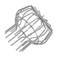 thumbnail image 2 of Langgg Gouttière pour Feuilles Ronde Résistante aux Intempéries Filtre Anti-Rouille 6 Résistants Argent 4 Pouces, 2 of 6