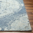 thumbnail image 3 of Hauteloom Berny Wool Living Room, Bedroom Area Rug - Silver, Blue - 9' x 12', 3 of 5