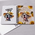 thumbnail image 4 of Happy Women's Day Great Dane Sunflower Vintage Proud Mom Spiral Bound Journal Danes Dog Lover Gifts 5x7in Spiral Notebook - 02030, 4 of 5
