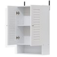 thumbnail image 2 of Furinno Indo Double Door Wall Cabinet, 2 of 4