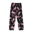 thumbnail image 5 of Kll Mens Pajama Pants For Men,Mens Lounge Pants,Funny Gifts For Men,Men'S Pajama Bottoms-Breast Cancer Awareness (2), 5 of 9