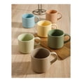 thumbnail image 4 of Juego de Tazas Gibson Home de Cerámica de 6 Piezas con Rack, 4 of 4