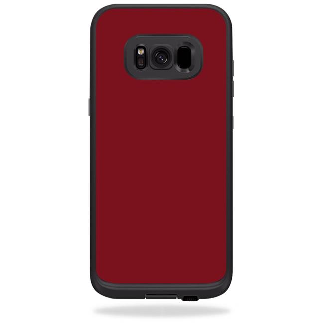 MightySkins LIFSGS8PL-solid burgundy Skin for Lifeproof Samsung Galaxy S8 Plus Fre Case - Solid Burgundy - image 1 of 4