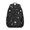 Moon and Leaf, variant on Skull and Sunflower Gothic Pattern Backpack for School, Cute School Bag with Adjustable Shoulder Straps and Padded Back, 15.3"x11"x7.1"