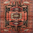 thumbnail image 1 of Ahgly Company Indoor Square Traditional Rust Pink Persian Area Rugs, 8' Square, 1 of 6