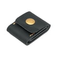 thumbnail image 4 of Picks Storage Pick Case Sostenga 3 con Button Snap Button Picks Organizador de guitarra Bolsa de guitarra para niños amantes de la guitarra negro, 4 of 8