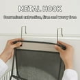 thumbnail image 6 of OhhGo Over The Door Hanging Pantry Organizer 4-Shelf Behind The Door Storage Organizer with Clear Plastic Pockets Large Capacity for Closet Bedroom Bathroom (Grey), 6 of 10