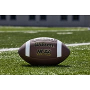 Wilson NCAA Reaction Recreational Football - Brown, PeeWee Size (Ages 6-9)