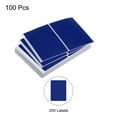 thumbnail image 3 of 200 Labels Colored Rectangle Stickers, Color Code Sticker 3x2 Inch Self Adhesive Dark Blue, 3 of 5