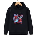 thumbnail image 3 of Sudadera de moda urbana para niños de Disney Stitch Spider-Man, tops para niños y niñas, jersey deportivo para niños, capucha para deportes al aire libre, 3 of 5