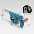 thumbnail image 7 of OIUR Camping Hand Blower Portable BBQ Fan for Outdoor Barbecue Strong Airflow Hand Shaker Picnic Firewood Blower Outdoor Barbecue Accessories, 7 of 7