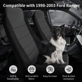 thumbnail image 2 of Front Car Seat Covers Compatible with 1998-2003 Ford Ranger, Front High Back 60/40 Split Bench Seat Covers, Car Seat Cover with Molded Headrests Opening Center Console and Foam Seat Cushion, 2 of 6