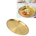 thumbnail image 1 of Placa redonda espesada de Barbacoa, BANDEJA REDONDA DE ACERO Portátil Duradero Para Cocina Para Cenar, 1 of 7
