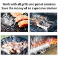 thumbnail image 4 of WREESH 12 Inch Outdoor Barbecue Bbq Hexagonal Barbecue Wood Pipe Portable Barbecue Generator Clearance, 4 of 8