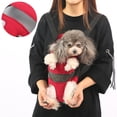 thumbnail image 3 of Trayknick Pet Carrier Backpack Comfortable High Stability Adjustable Dogs Cats Legs Out Front Travel Bag for Outside Multicolor M, 3 of 13