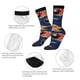 thumbnail image 4 of Balery Bowling Ball And Flame Calcetas Largas con Estampado para Hombre y Mujer – Suaves y Transpirables, Talla Única (US 5-11), 4 of 6