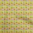 thumbnail image 1 of oneOone Georgette Viscose Pink Fabric Fruits Craft Projects Decor Fabric Printed By The Yard 42 Inch Wide, 1 of 3