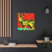 Jackrabbit Pop Art - Canvas