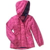 Pink Platinum Girls' Heart Print Anorak