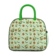thumbnail image 2 of Lunch Bag Lunch Box for Women Reusable Insulated Lunch Bags,Water-Resistant Avocado Pattern Cooler Lunch Tote Bag, Large Capacity for Work Travel Picnic, 2 of 6