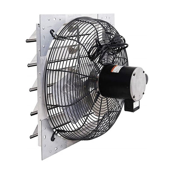 HESSAIRE PRODUCTS 20SF4T90C 115V 1.3 Amp 3-Speed 20 in. Corded Industrial Shutter Exhaust Fan