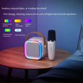 thumbnail image 4 of Portable Karaoke Microphone Speaker Set Superior Sound Quality Long Playback Time Suitable for Kids Adults Birthday Gifts, 4 of 5