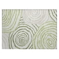 thumbnail image 2 of Addison Rugs Chantille Indoor/Outdoor Transitional Swirls Green Washable Rectangle Rug, 1'8" x 2'6", 2 of 6