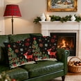 thumbnail image 5 of Darzheoy Linen Christmas Pillow Cover Imitation Embroidery Print for Sofa Home Decorative Cushion Bedroom Decor, 5 of 6
