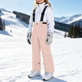 thumbnail image 5 of Kids Snowpants Bib Ski Overalls, Unisex Waterproof Windproof Insulated Snow Pants with Adjustable Straps for Boys Girls Winter Snowboarding, 5 of 9